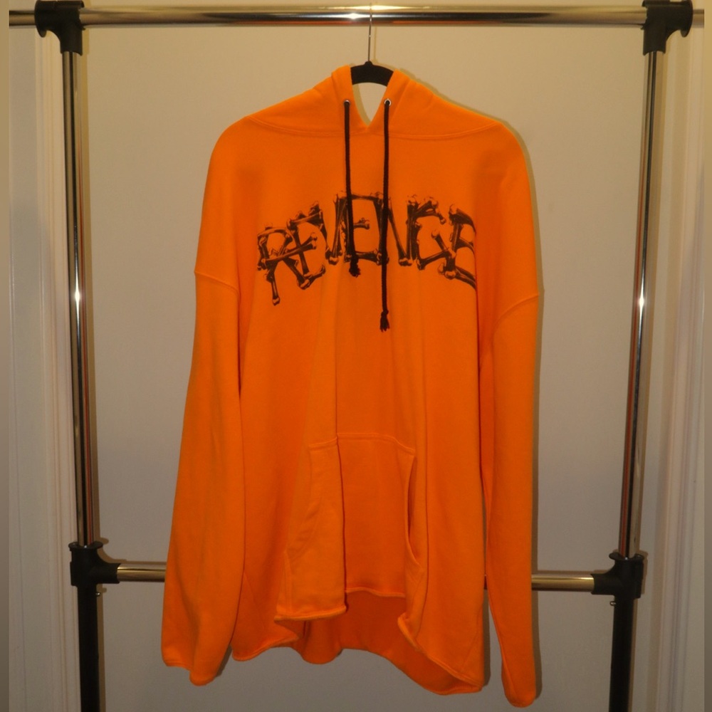 Revenge Clothing Orange Hoodie